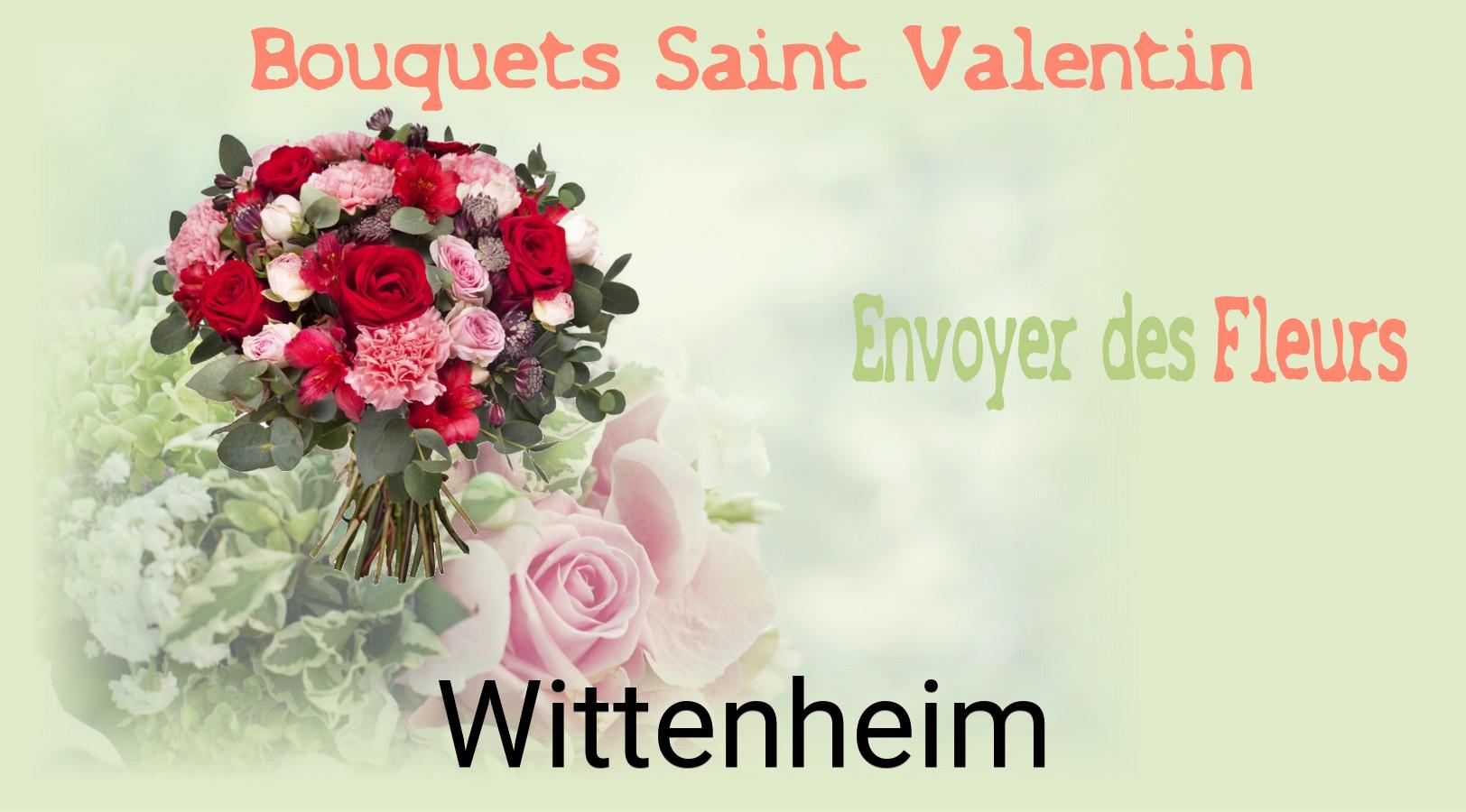 Roses de Saint-Valentin livrées à Wittenheim